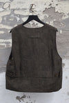 AVIVA JIFEI XUE Single-breasted vest commonplace brand collection store AJX-SO-SBCV-ACP-Antique Copper